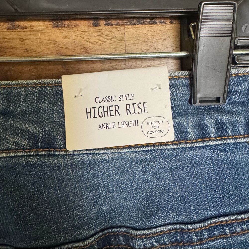 Gibson Latimer Classic Style High Rise Ankle Jeans